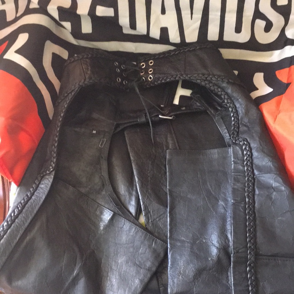 Unik leather chaps- unisex medium